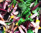 栄養満点　炒め作り方5写真