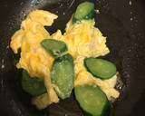 簡単☆きゅうりと卵の炒め物☆作り方2写真
