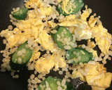 簡単☆きゅうりと卵の炒め物☆作り方3写真