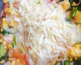 素麺のトマトチーズチャンプルー作り方7写真