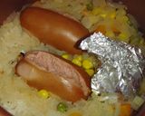 炊飯器で♪ご覧の通りのピラフです♪＾＾作り方3写真