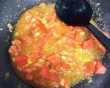 ランチにイタリアンパセリとトマトのパスタ作り方2写真