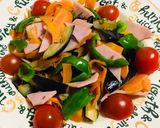 ハムと野菜のスパイス炒め クミンシード作り方3写真