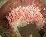 炒め玉ねぎ＆肉あんかけかぼちゃの煮物作り方3写真