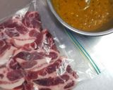 排骨飯　(豚肉の揚げ焼き　カレー風味)作り方2写真