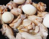 手羽元とたまご☆煮汁まで飲めるさっぱり煮作り方2写真