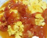 スイートチリとトマトのふわふわオムレツ作り方4写真