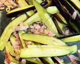 簡単♪ ナスとベーコンのオイルパスタ作り方4写真
