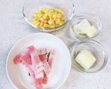 簡単おつまみ★じゃがバターベーコン作り方1写真