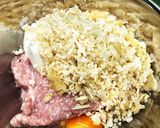 鳥ミンチのハンバーグ♡かさ増し、時短♡作り方3写真