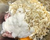 鳥ミンチのハンバーグ♡かさ増し、時短♡作り方4写真