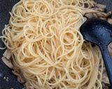 麺つゆで簡単！キノコたくさん和風パスタ作り方13写真