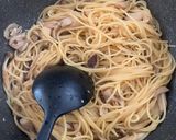 麺つゆで簡単！キノコたくさん和風パスタ作り方14写真