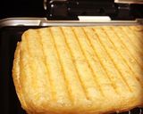 ホットサンドメーカーで栃尾揚げネギ挟み焼作り方5写真