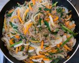超簡単☆牛ひき肉で絶品チャプチェ作り方5写真