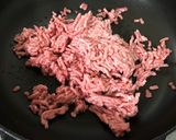 焼き鳥のタレで簡単ひき肉あんかけ豆腐作り方2写真