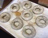 モッチモッチ☆ほうじ茶と栗のベーグル作り方8写真