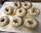 モッチモッチ☆ほうじ茶と栗のベーグル作り方10写真