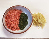 格安干し海老とあおさの磯風味炊き込みご飯作り方1写真