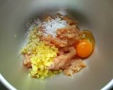 鶏むね肉のジャンボハンバーグ甘酢あんかけ作り方6写真