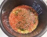 格安干し海老とあおさの磯風味炊き込みご飯作り方3写真