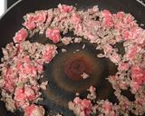 ブロッコリーの牛そぼろあんかけ作り方3写真
