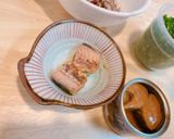 鯖缶で簡単メイン！サバ味噌煮缶の薬味和え作り方2写真