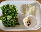 ひき肉とピーマンのガパオ風ライス作り方1写真