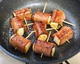 えごまとベーコンの高野豆腐巻き作り方6写真