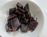 羊羹で作る、簡単インスタントあずきサンド作り方2写真