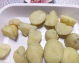 じゃがいもとベーコンのバター醤油炒め♪作り方1写真