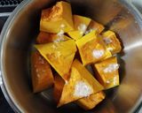 簡単・美味しい南瓜サラダ作り方1写真