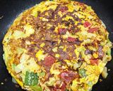 野菜たっぷりのスパニッシュオムレツ作り方8写真