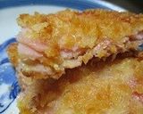 薄切りハムでミルフィーユハムカツ作り方5写真