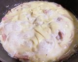 濃厚カルボナーラうどん♪作り方4写真