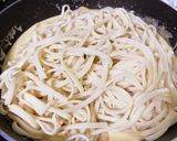 濃厚カルボナーラうどん♪作り方6写真