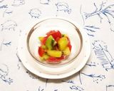 切って和えるだけ！キウイ＆トマトサラダ♪作り方6写真