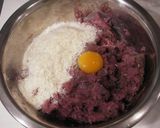 鯖のハンバーグ✿作り方1写真