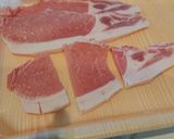 節約！豚ロース(豚バラ)の照り焼き丼♪作り方1写真