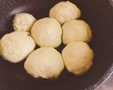 ＼抹茶ホットク／あんこ入りフライパン簡単作り方6写真