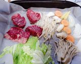 焼き肉にクッキングシート作り方1写真