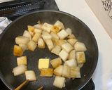 長芋のシャキシャキ炒め作り方4写真