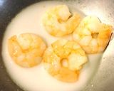 簡単☆エビと豆腐と青菜の中華うま塩煮作り方6写真