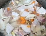 お肉ほろほろ◎手羽元の味噌煮込み作り方4写真
