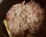 お父さんの「ナスとひき肉の重ね焼き」作り方5写真