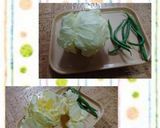 中華風味のキャベツいんげん卵とじ(簡単)作り方2写真