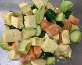 サーモンとアボカドのわさび醤油和え作り方3写真
