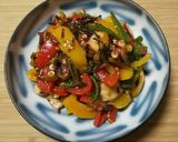 ヘビロテ☺️梅と塩昆布の野菜炒め作り方11写真