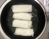 アスパラウインナーのチーズ春巻き作り方5写真