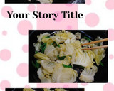 中華風味のキャベツいんげん卵とじ(簡単)作り方5写真
